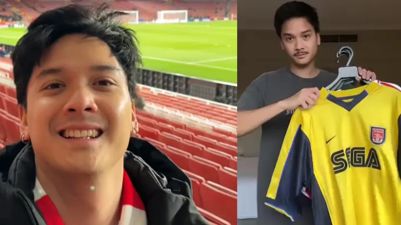 Koleksi Jersey Hingga Datang ke Stadion, Bukti Baskara Mahendra Bukan Fans Karbit Arsenal
