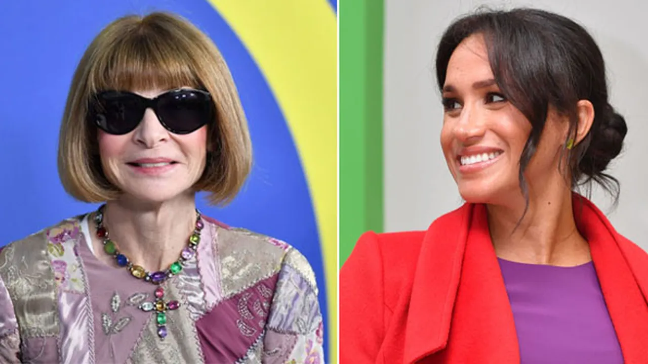 Komentar Anna Wintour Soal Gaun Pengantin Meghan Markle