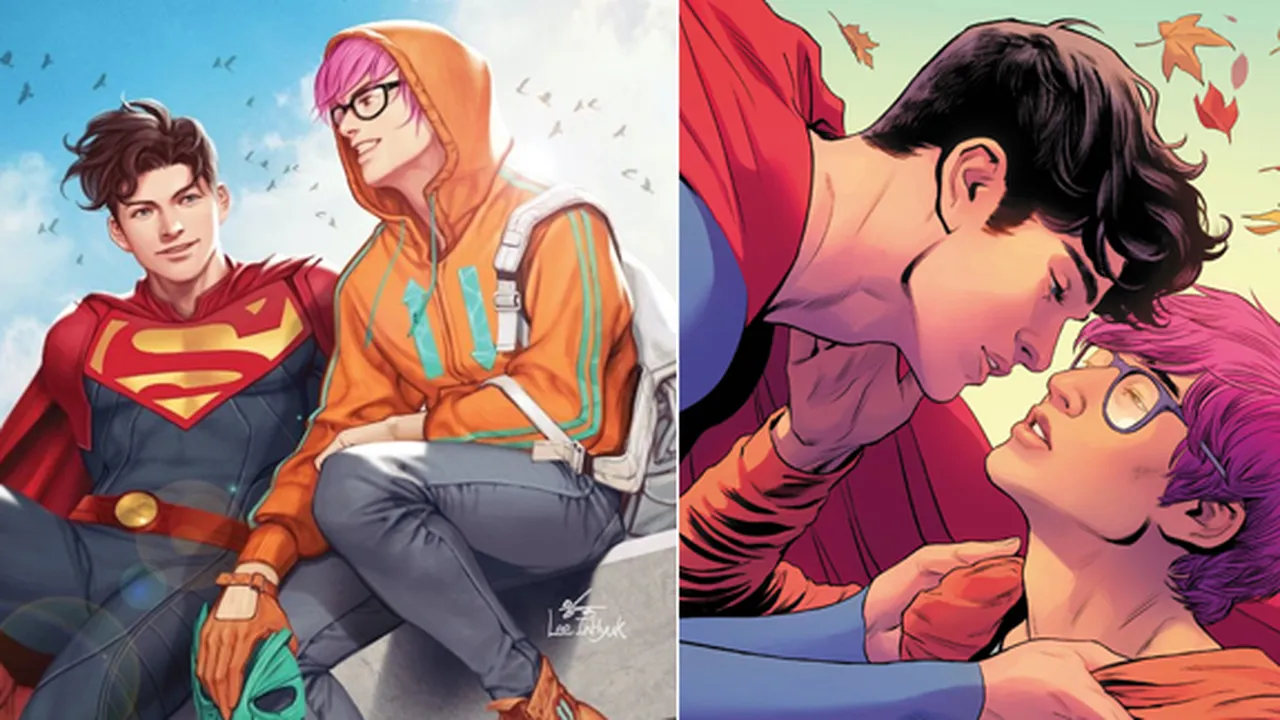 Komik DC Terbaru Rilis Gambar Jon Kent Anak Superman Sebagai Pria Biseksual