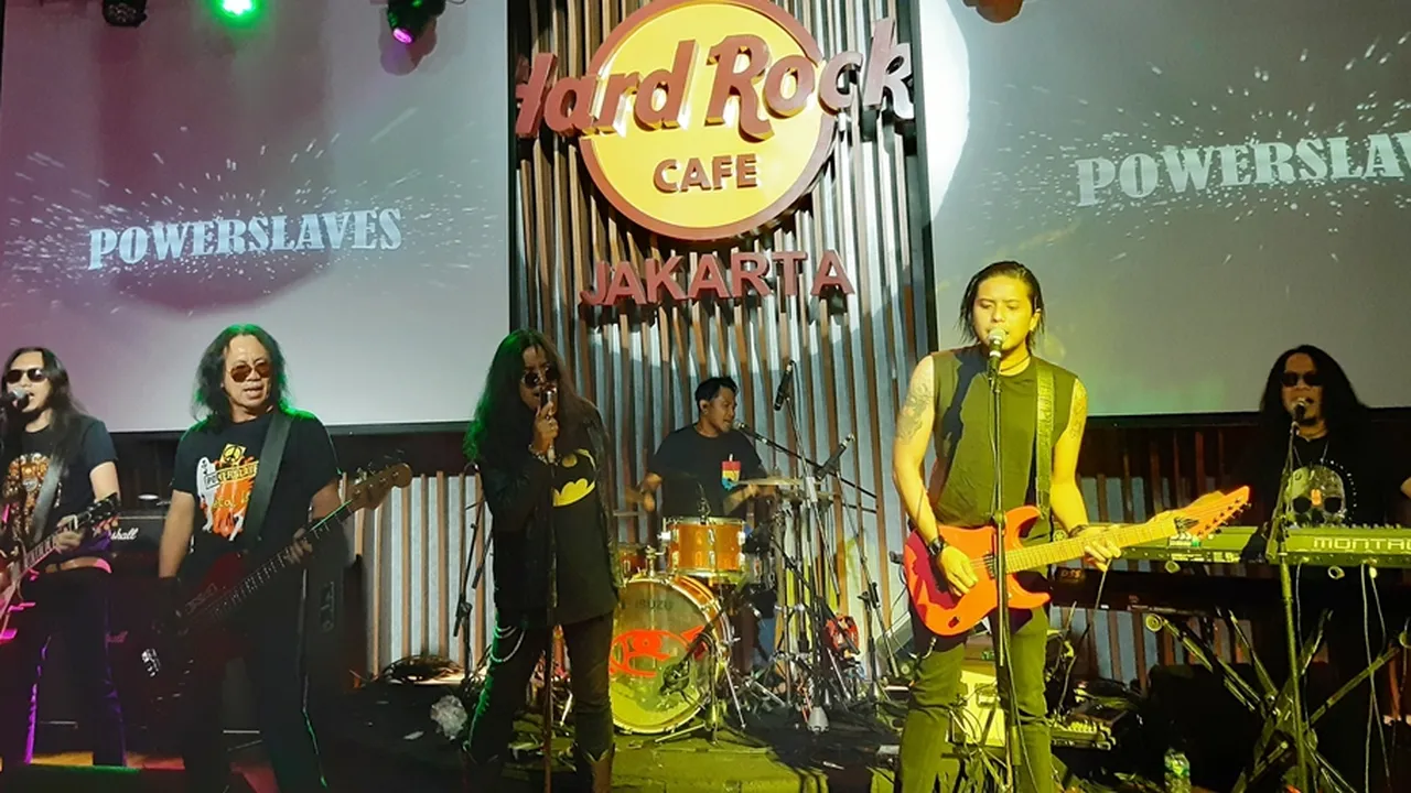 Konser di Jakarta, Powerslaves Kolaborasi dengan Pemain Anak Langit SCTV