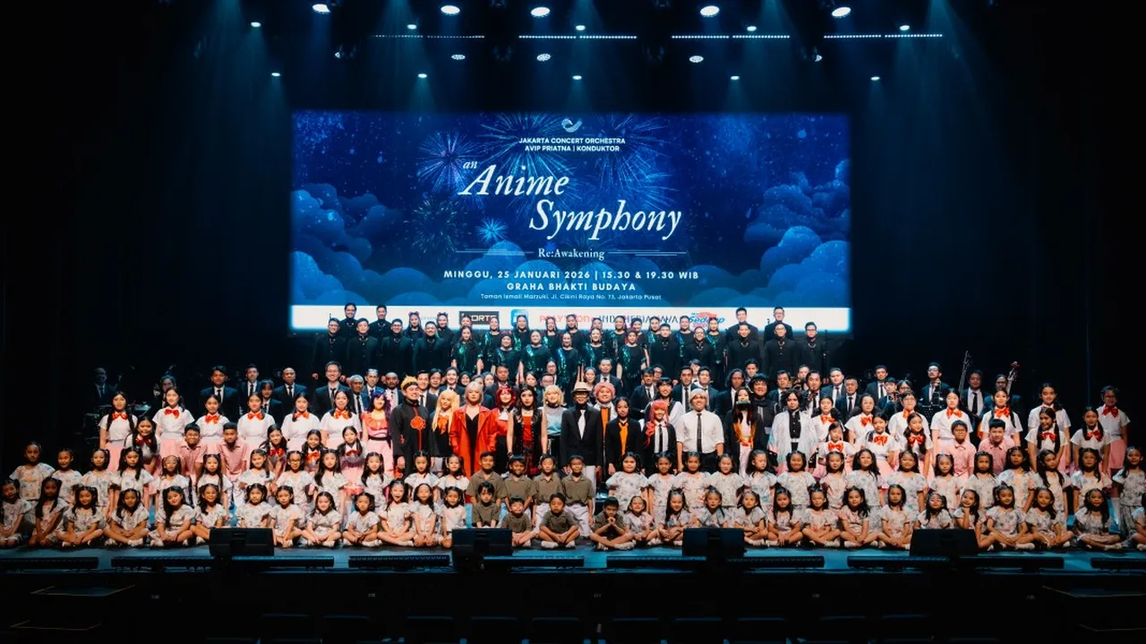 Konser ke-4 "Anime Symphony: Re-Awakening" Ajak Ribuan Penonton Bernostalgia