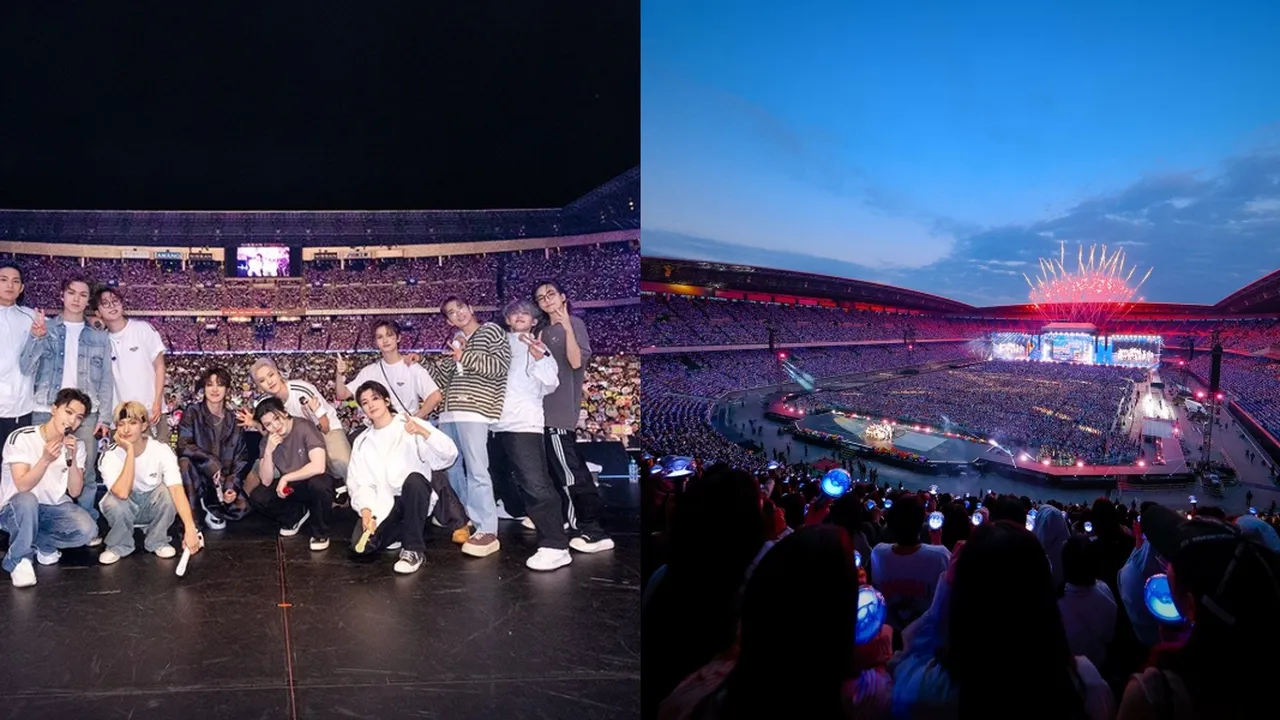 SEVENTEEN 'FOLLOW' Pecahkan Rekor Konser Artis Korea Terlaris Sepanjang Sejarah
