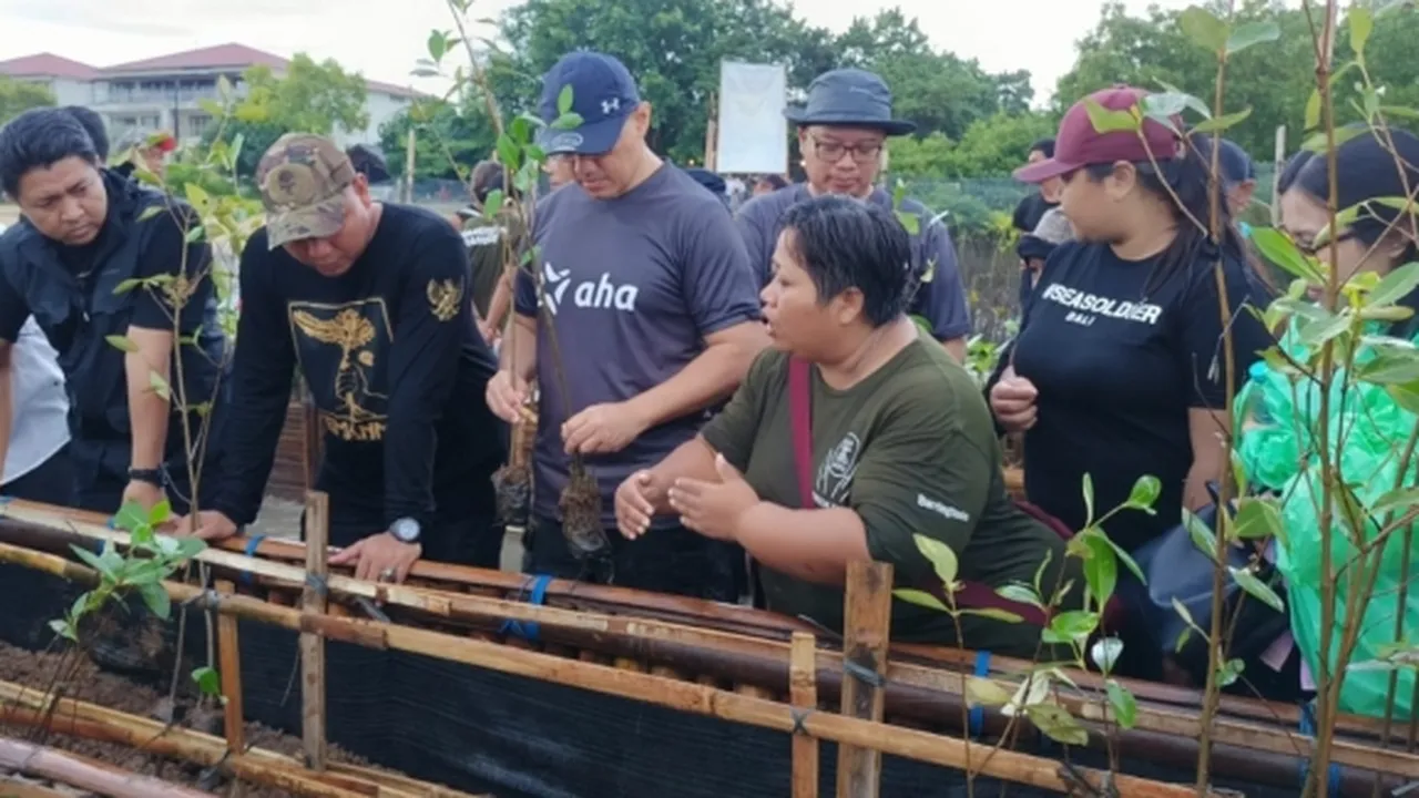 Konsisten Hijaukan Alam, Token AHA Hadir di Pulau Dewata Bertepatan dengan Hari Bumi