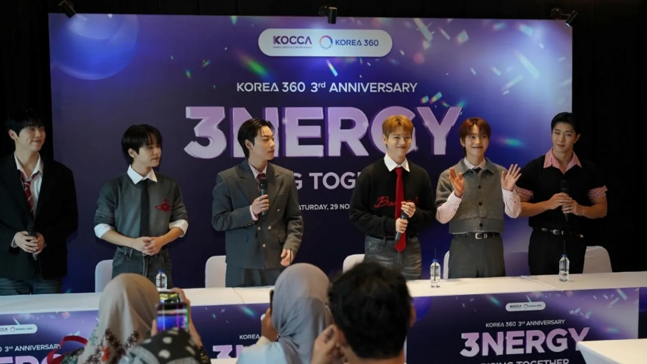 KOREA360 Rayakan Tiga Tahun Perjalanan Budaya Melalui '3NERGY: RISING TOGETHER'