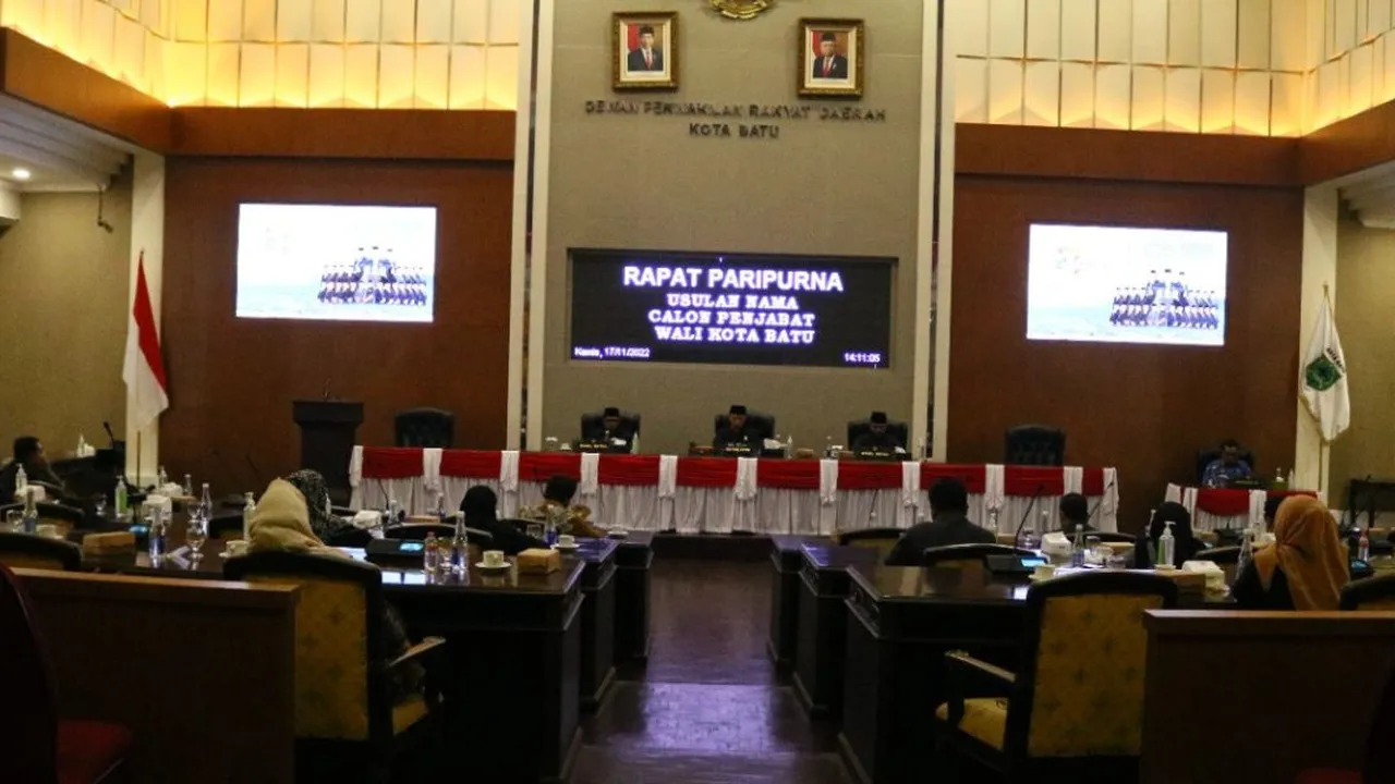 Kota Batu Umumkan 3 Nama Usulan Calon Pj Wali Kota