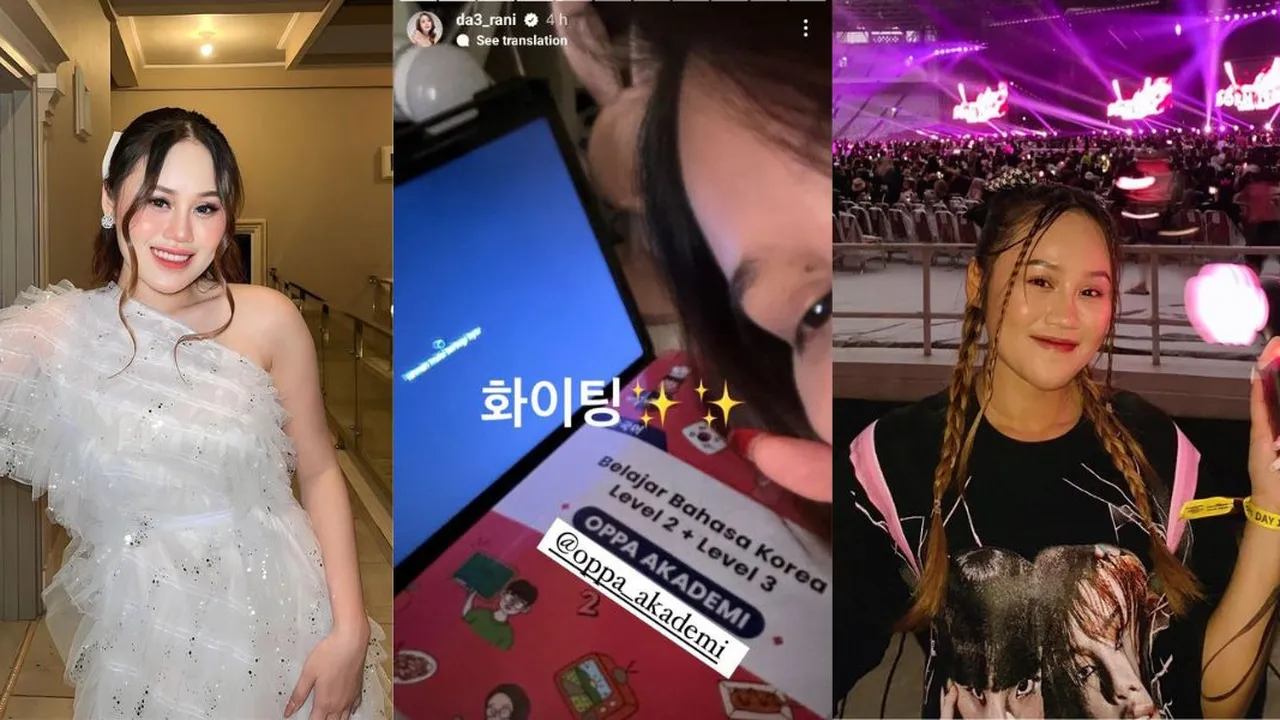 Kpopers Garis Keras! Rani DA Rela Belajar Bahasa Korea, Ternyata Ini Alasannya!