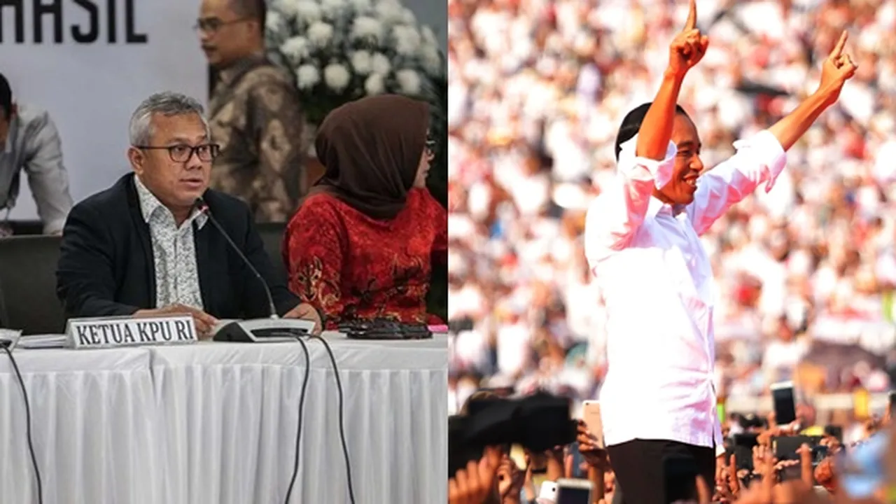KPU Umumkan Jokowi - Ma'ruf Amin Sebagai Pemenang Pilpres 2019