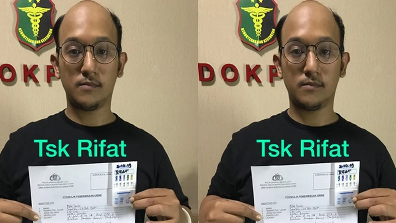 Kronologi Rifat Umar Ditangkap Karena Narkoba, Beserta Barang Buktinya