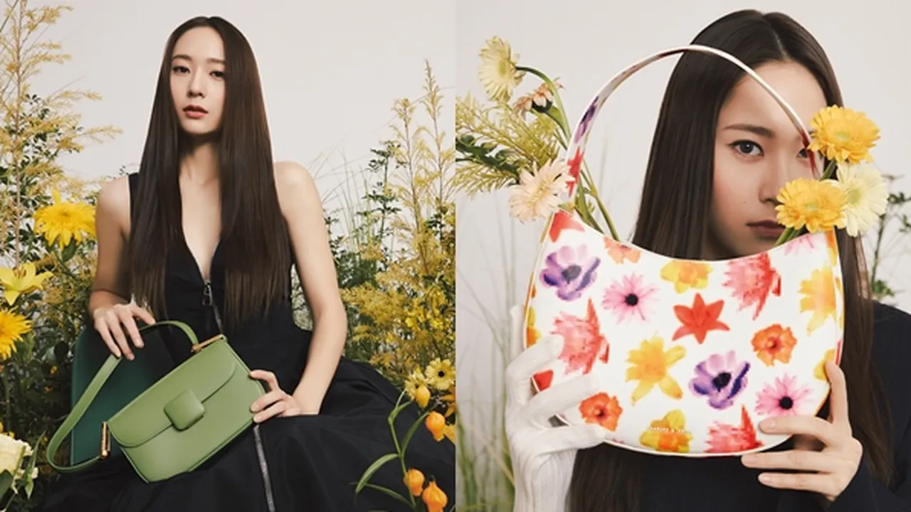 Krystal Jung Brand Ambassador Global Pertama 'CHARLES & KEITH', Jadi Bintang di Kampanye Spring 2022 Bertema Bunga