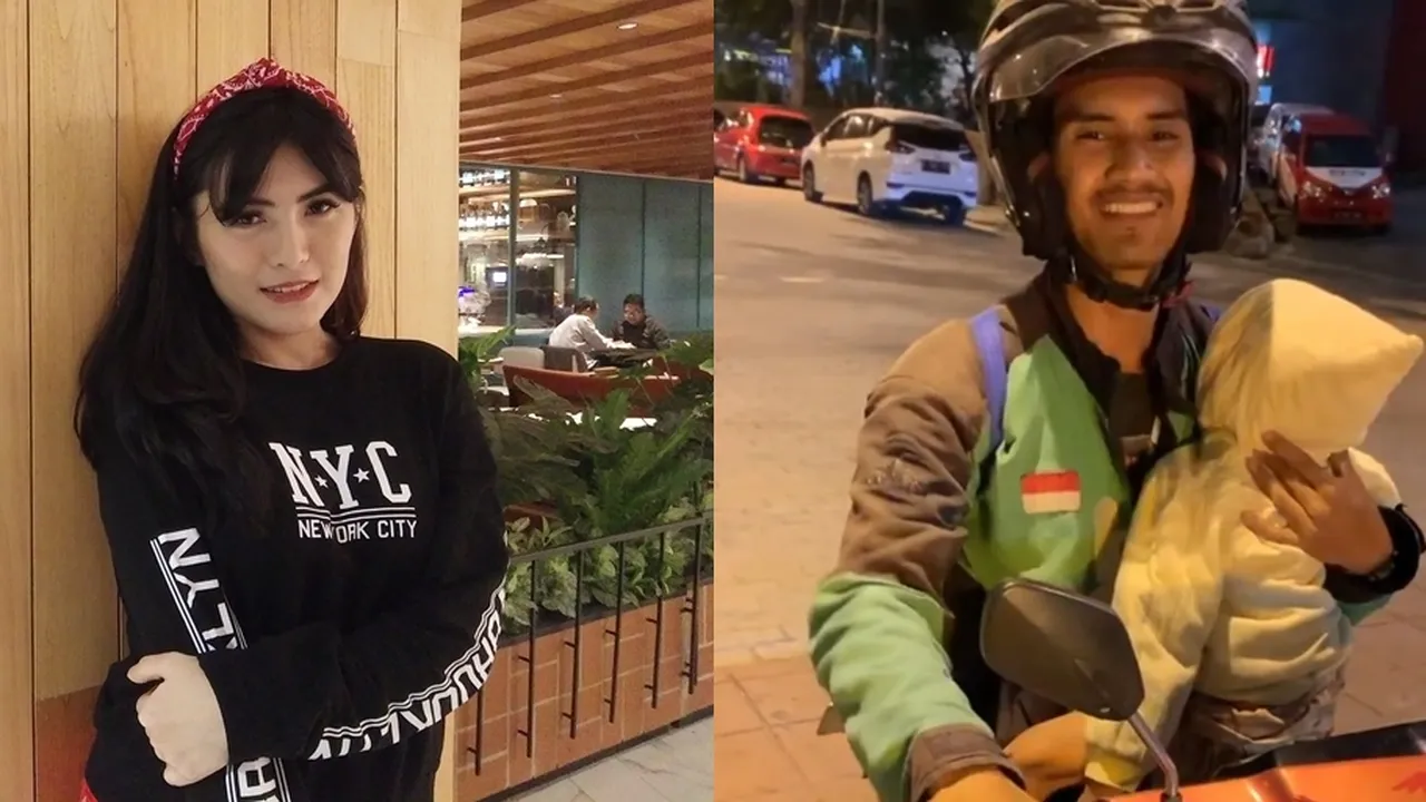 Kisah Angela Lee Bertemu Driver Ojek Online yang Membawa Anaknya