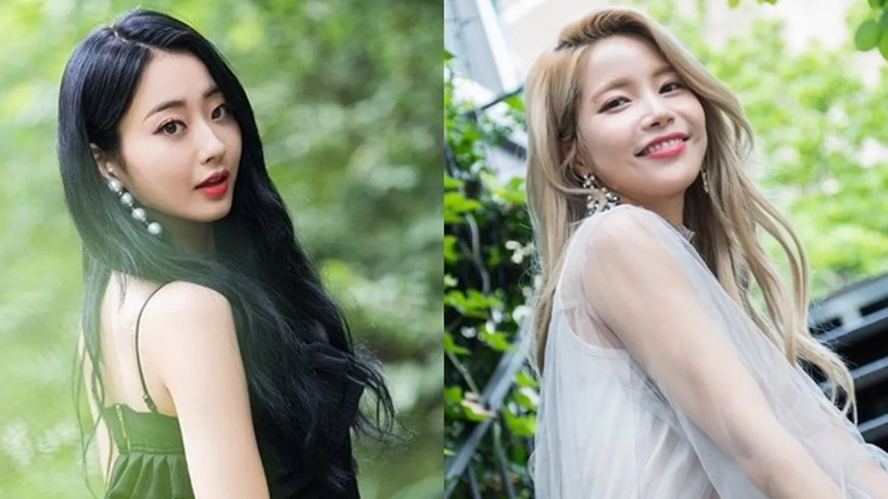 Kyungri Nine Muses - Solar Mamamoo Pakai Baju Sama, Siapa Yang Lebih Memukau?