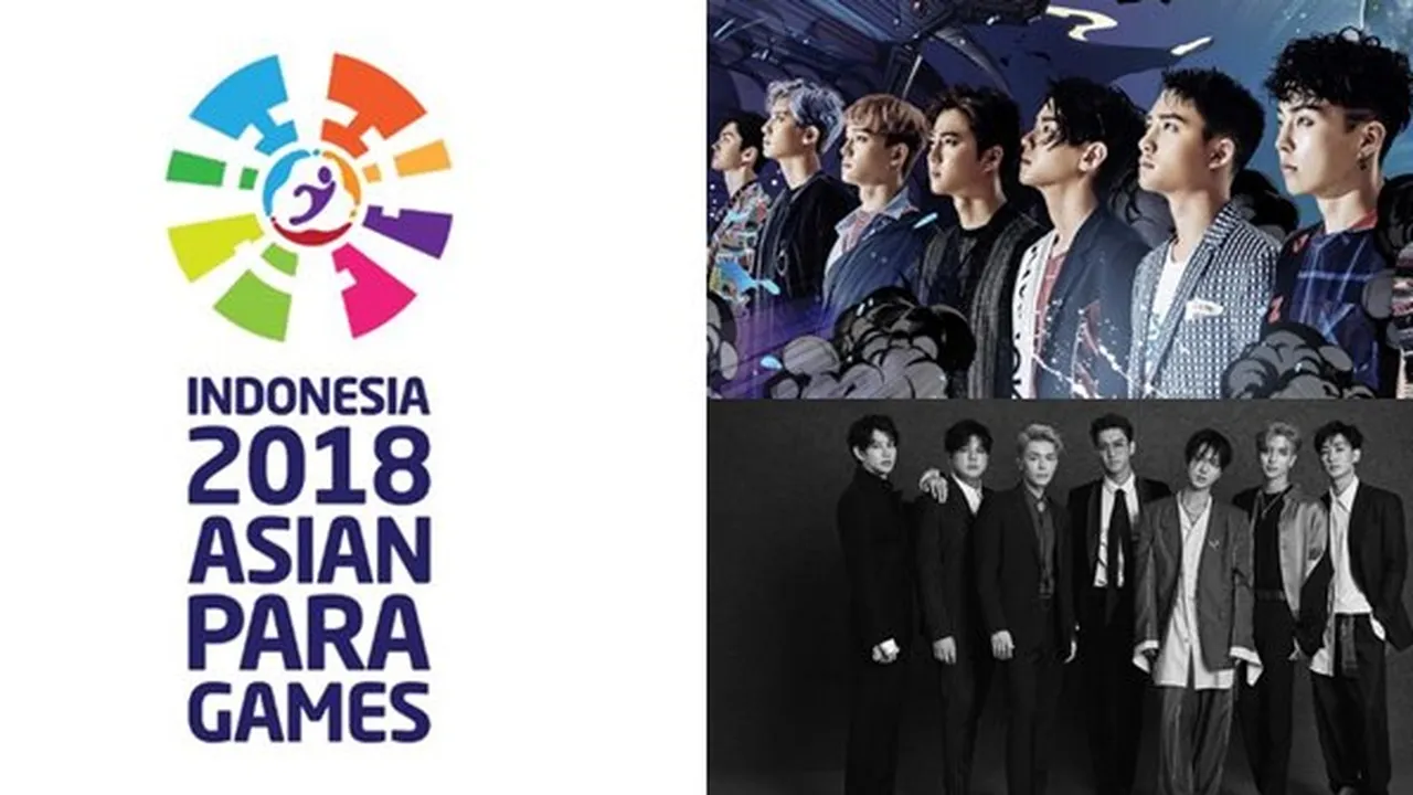 Lagu EXO, BTS, Sampai Super Junior Diputar di Opening Asian Para Games 2018
