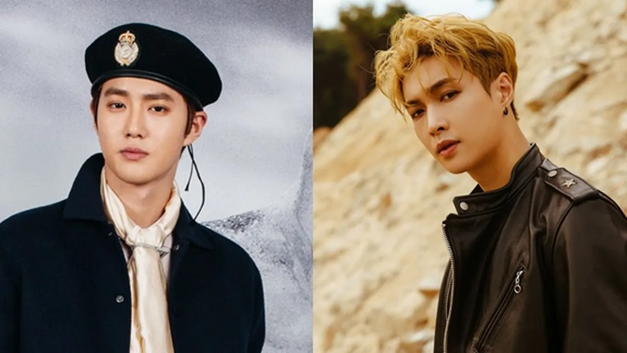 Lama Tak Berjumpa, Suho Akui Kangen Lay EXO di Siaran Langsung