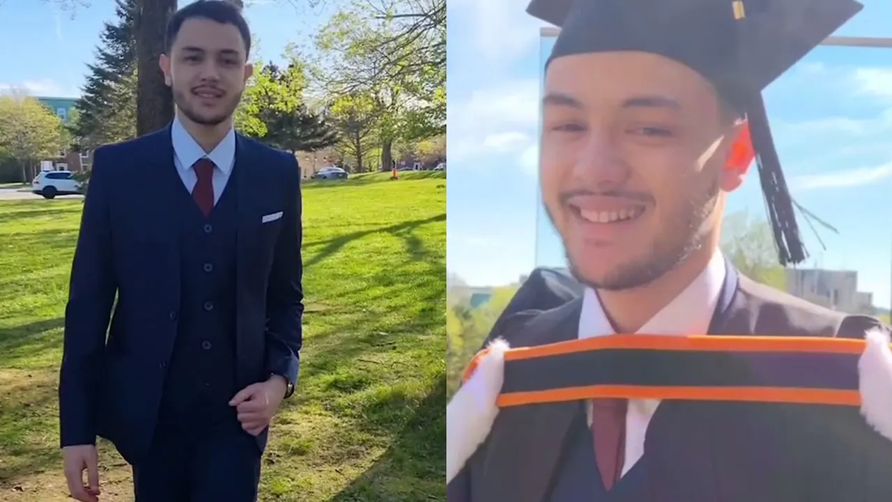 Lama Tak Terdengar Kabarnya, 7 Potret Shawn Adrian Anak Andi Soraya Wisuda di Kanada