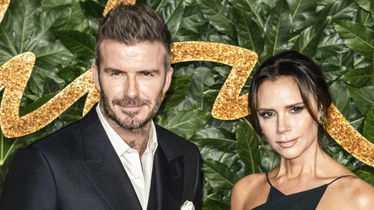 Langka! Victoria Pamer Foto Mesra Saat Dipeluk David Beckham