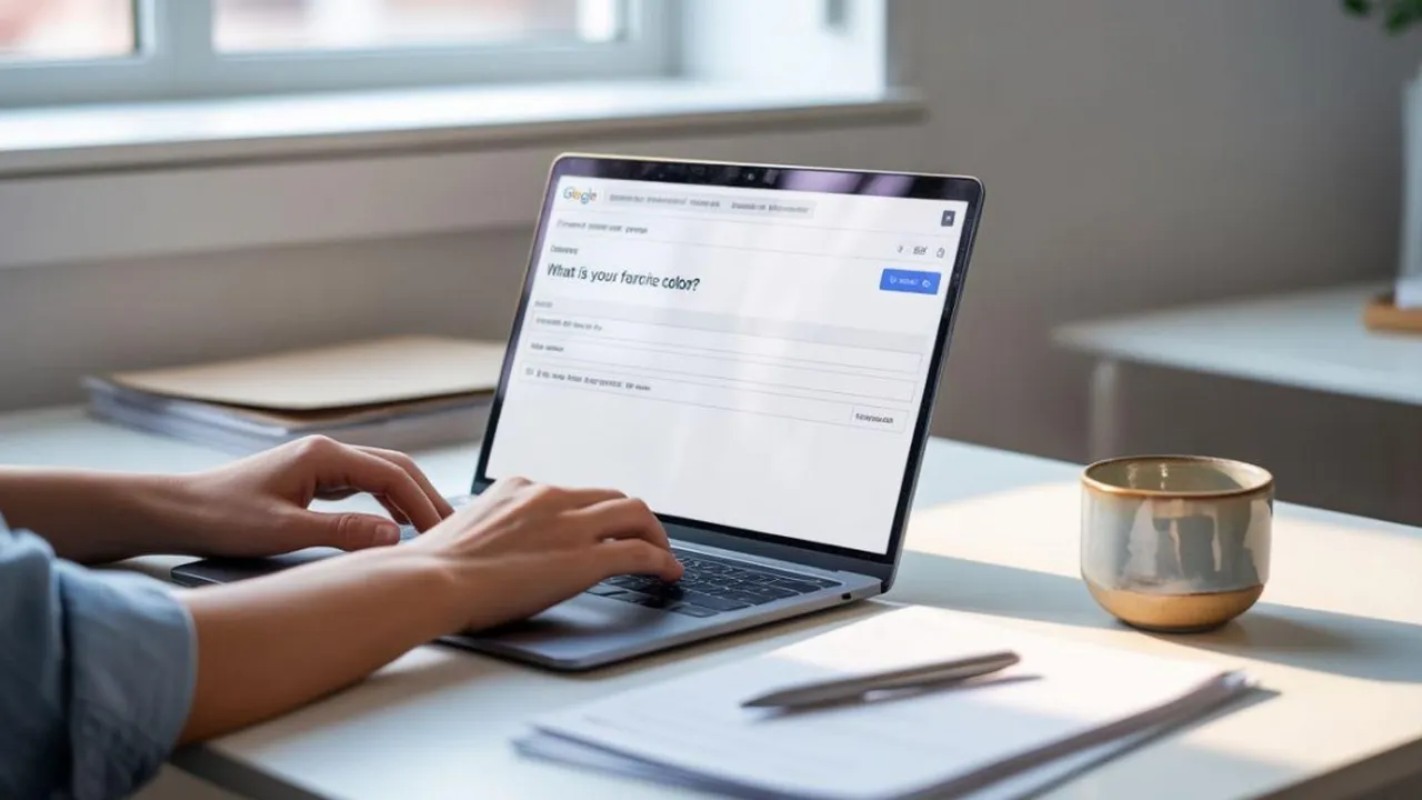Langkah Mudah dan Cepat Membuat Google Form Melalui Desktop