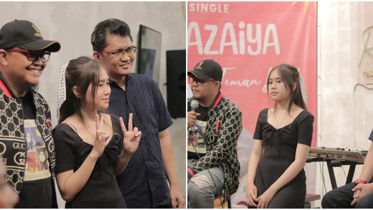 Lebarkan Sayap ke Dunia Tarik Suara, Mazaiya Luncurkan Teman Baik