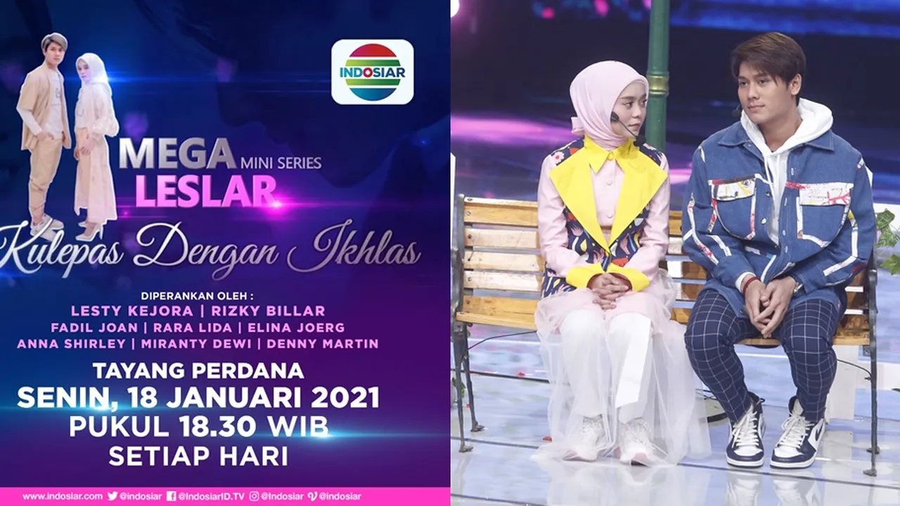 Lesti dan Rizky Billar Berikan Aksi di Mega Mini Series 'KULEPAS DENGAN IKHLAS', Jangan Sampai Baper Ya!