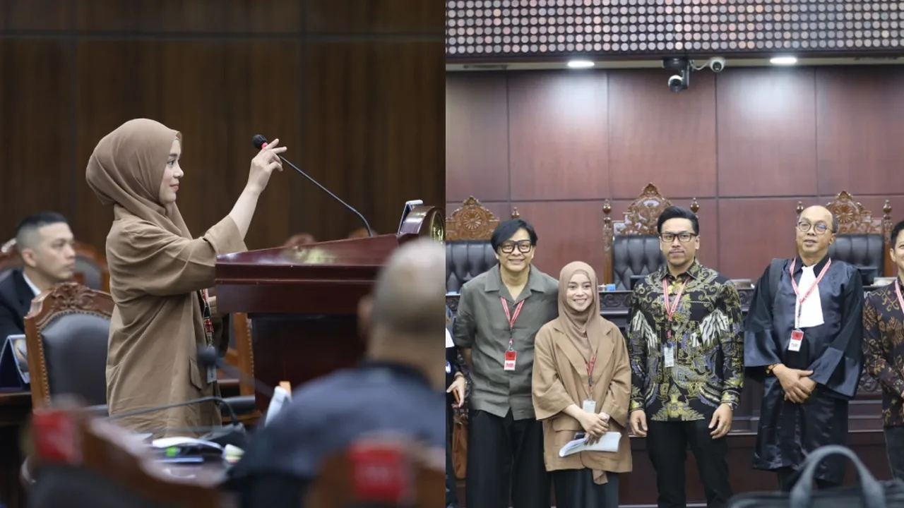 Lesti Kejora Curhat Sambil Tahan Tangis di Sidang MK Soal Hak Cipta Setelah Dilaporkan