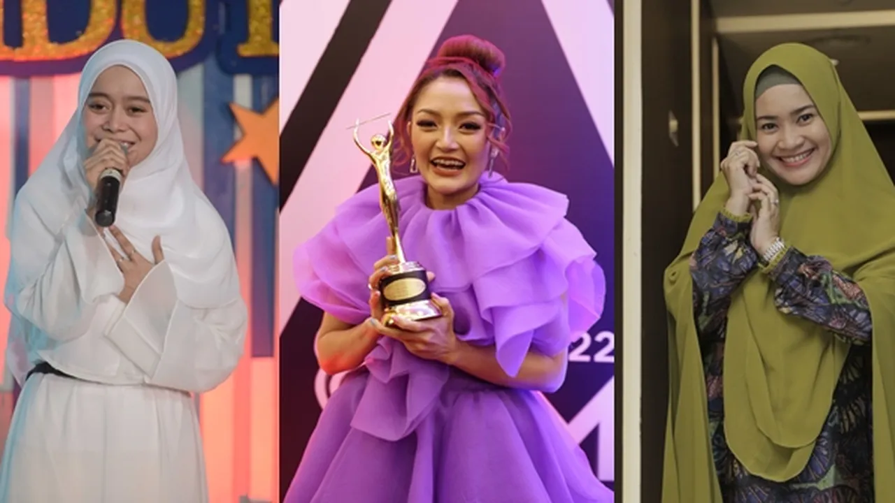 Lesti, Siti Badriah - Ikke Nurjanah Raih Penghargaan di AMI Awards 2019