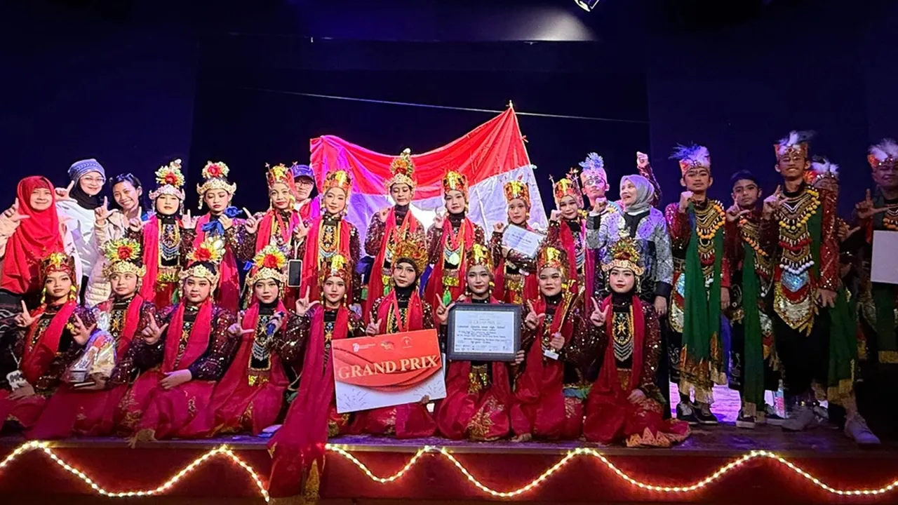 Lewat Tarian Gandrung Banyuwangi, Pelajar Indonesia Kembali Harumkan Nama Bangsa di Kancah Internasional