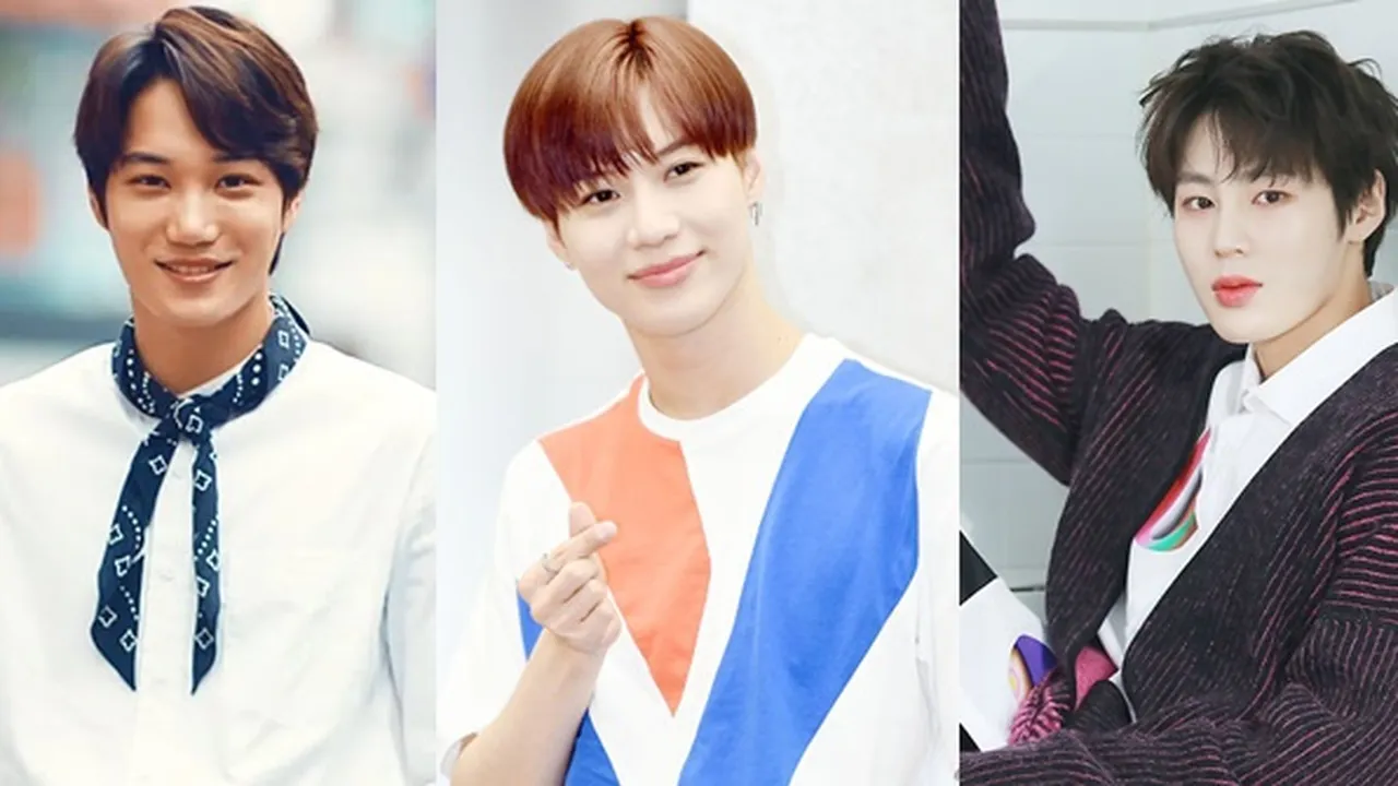 Liburan Ala Kai EXO dan Sobat-Sobat Idolnya, Kembaran Kemeja Hingga Rafting