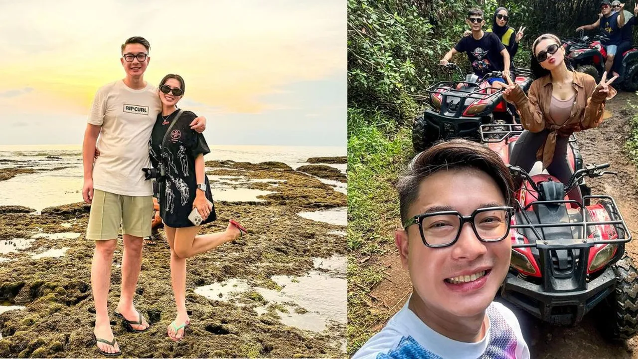 Liburan Lebaran Seru Wika Salim dan Max Adam: Main di Pantai dan Uji Adrenalin Naik ATV Bareng!