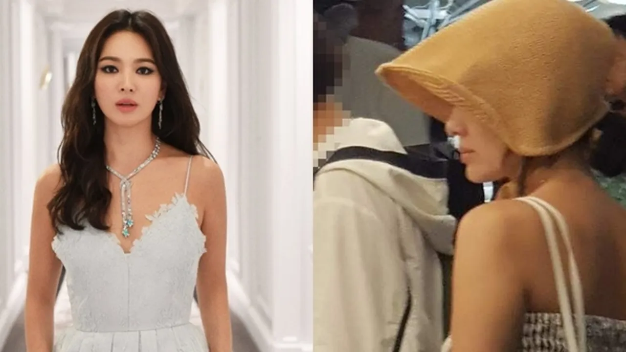 Liburan Pasca Cerai, Wajah Asli Song Hye Kyo Jadi Pembicaraan