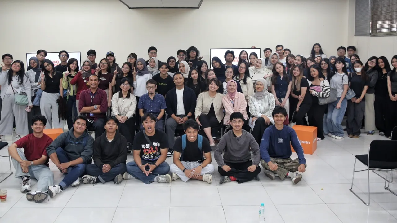 Liputan6 Connect Ajak Mahasiswa BINUS Tetap Kritis di Tengah Maraknya Teknologi AI