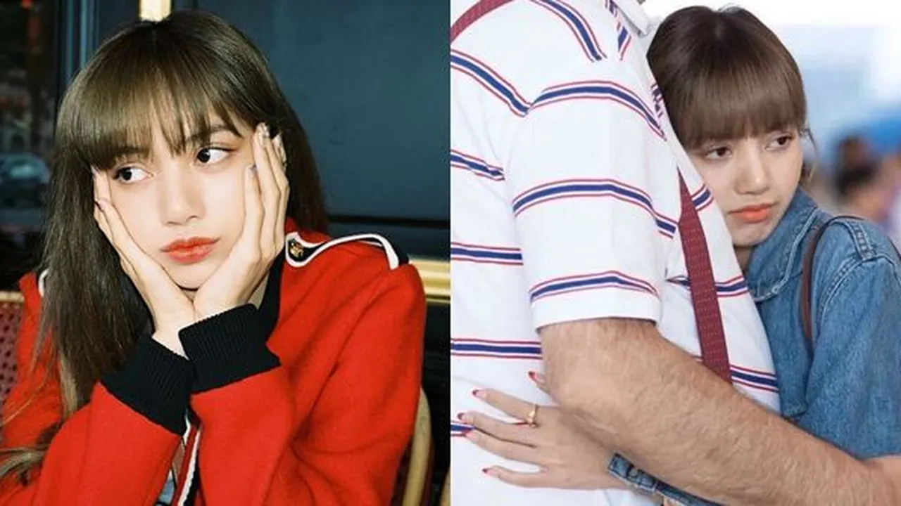 Lisa BLACKPINK Peluk Hangat Sang Ayah di Bandara Saat Akan Liburan Bareng