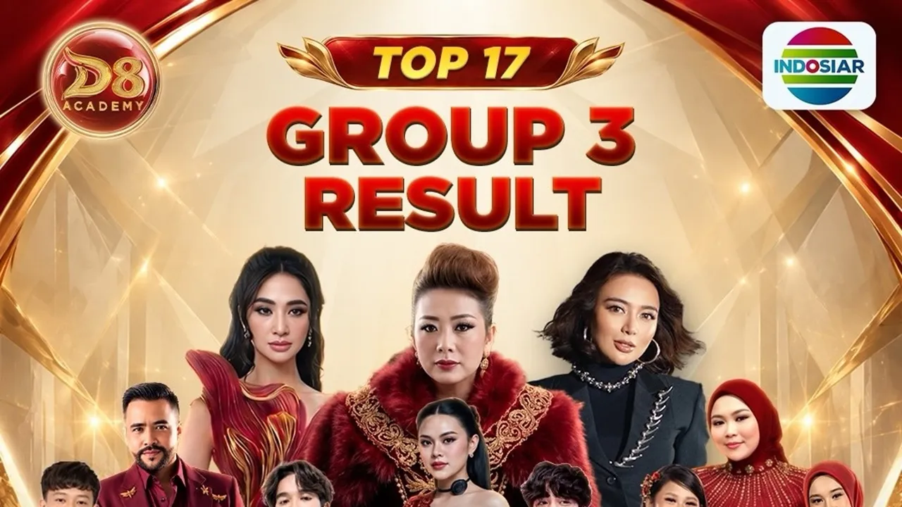 Live Streaming DA 8 Top 17 Result Group 3, Siapa Tersenggol?