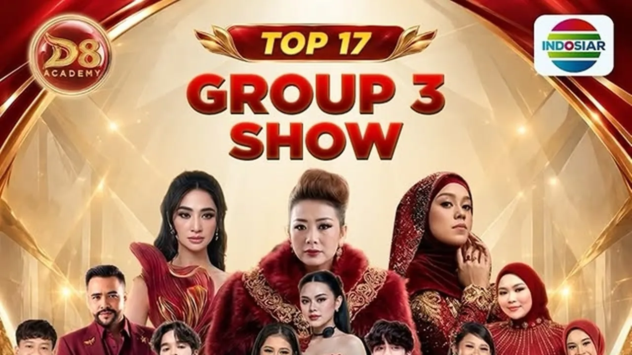 Live Streaming Dangdut Academy 8 Top 17 Grup 3, Siapa Melaju?