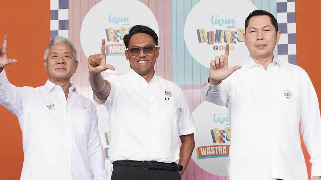 Livin' Fest 2025 Resmi Dibuka, Bank Mandiri Rayakan 27 Tahun Sinergi Majukan Negeri