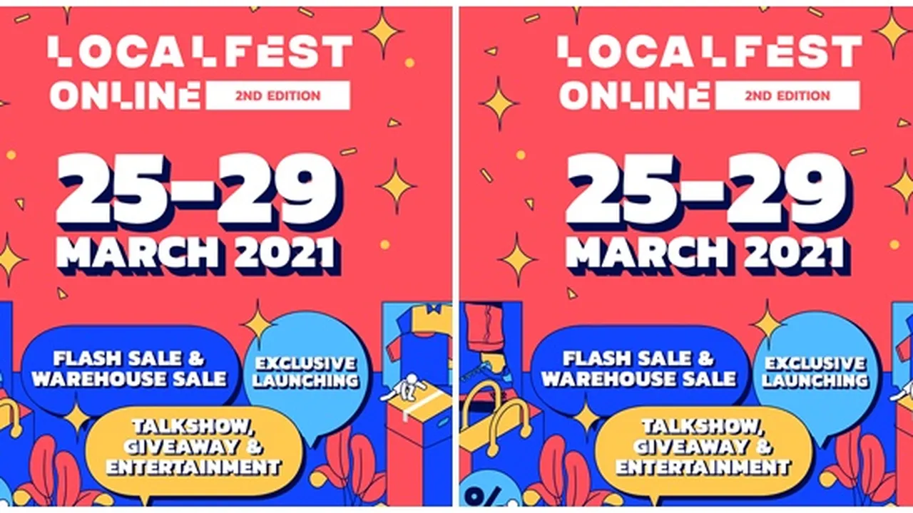 LOCALFEST Online 2nd Edition Kembali Hadir, Potongan Harga Hingga 80% dari Brand Ternama Jadi Incaran!