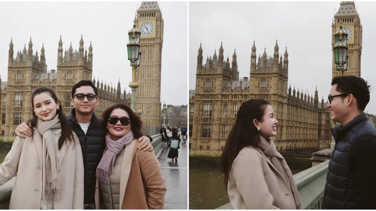 London Jadi Saksi Romansa Azriel Hermansyah dan Sarah Menzel, Ini Reaksi Netizen