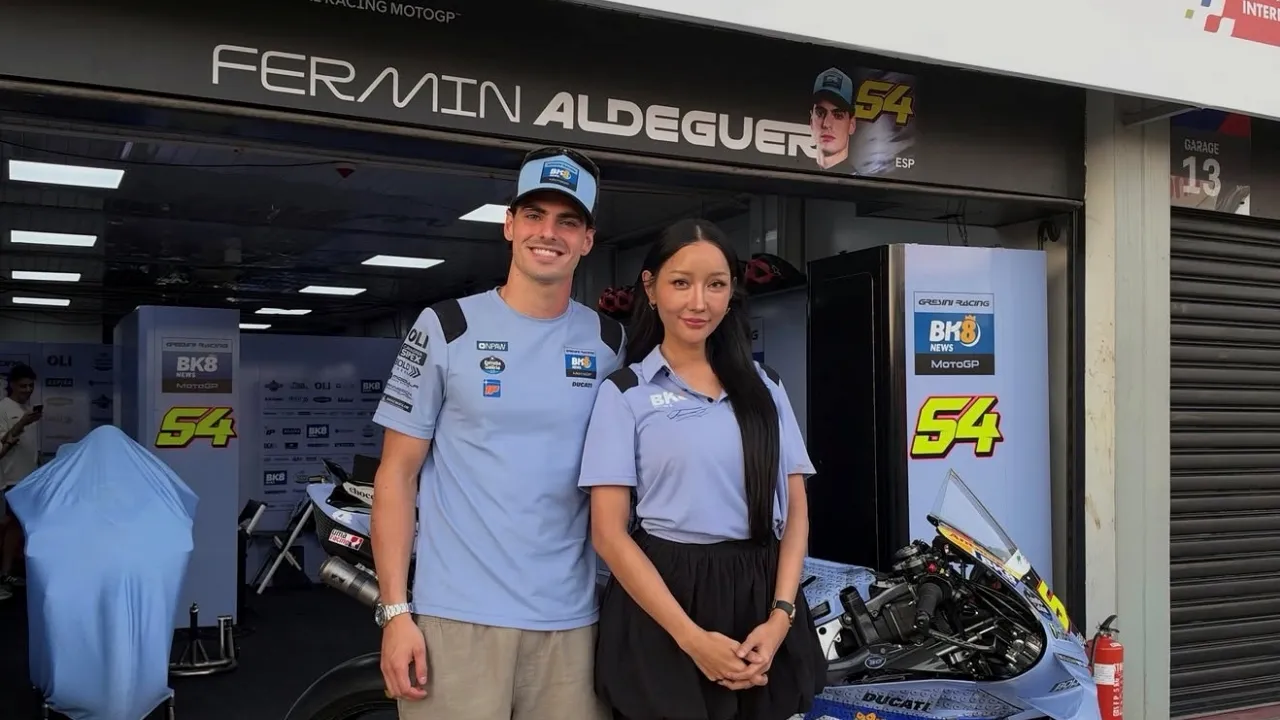 Lucinta Luna Dukung BK8 Gresini di Mandalika GP 2026, Kontennya Viral!