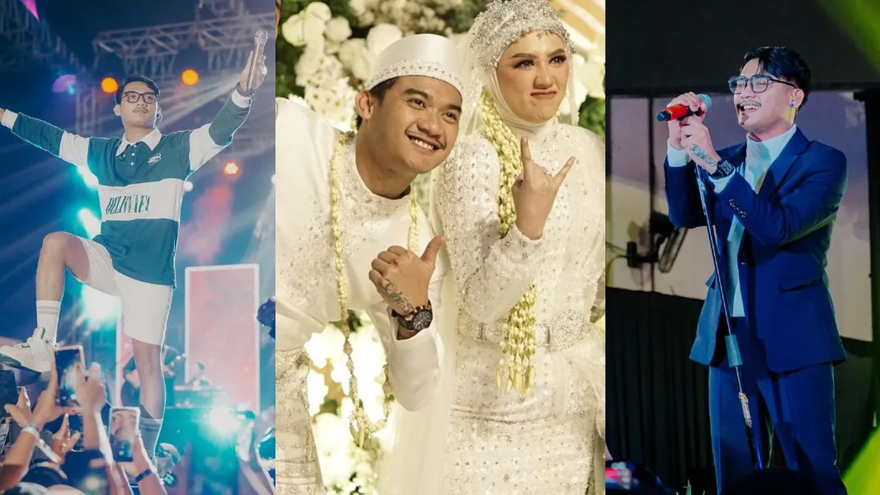 Luluhkan Hati Happy Asmara,  Potret Gilga Sahid Saat Manggung - Berkharisma