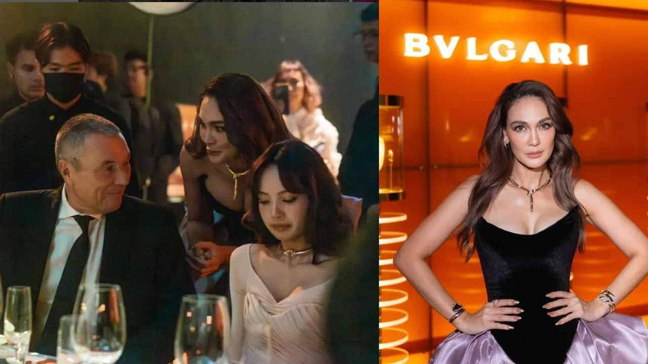 Luna Maya dan Lisa Blackpink Bersinar di Gala Mewah Bulgari Thailand