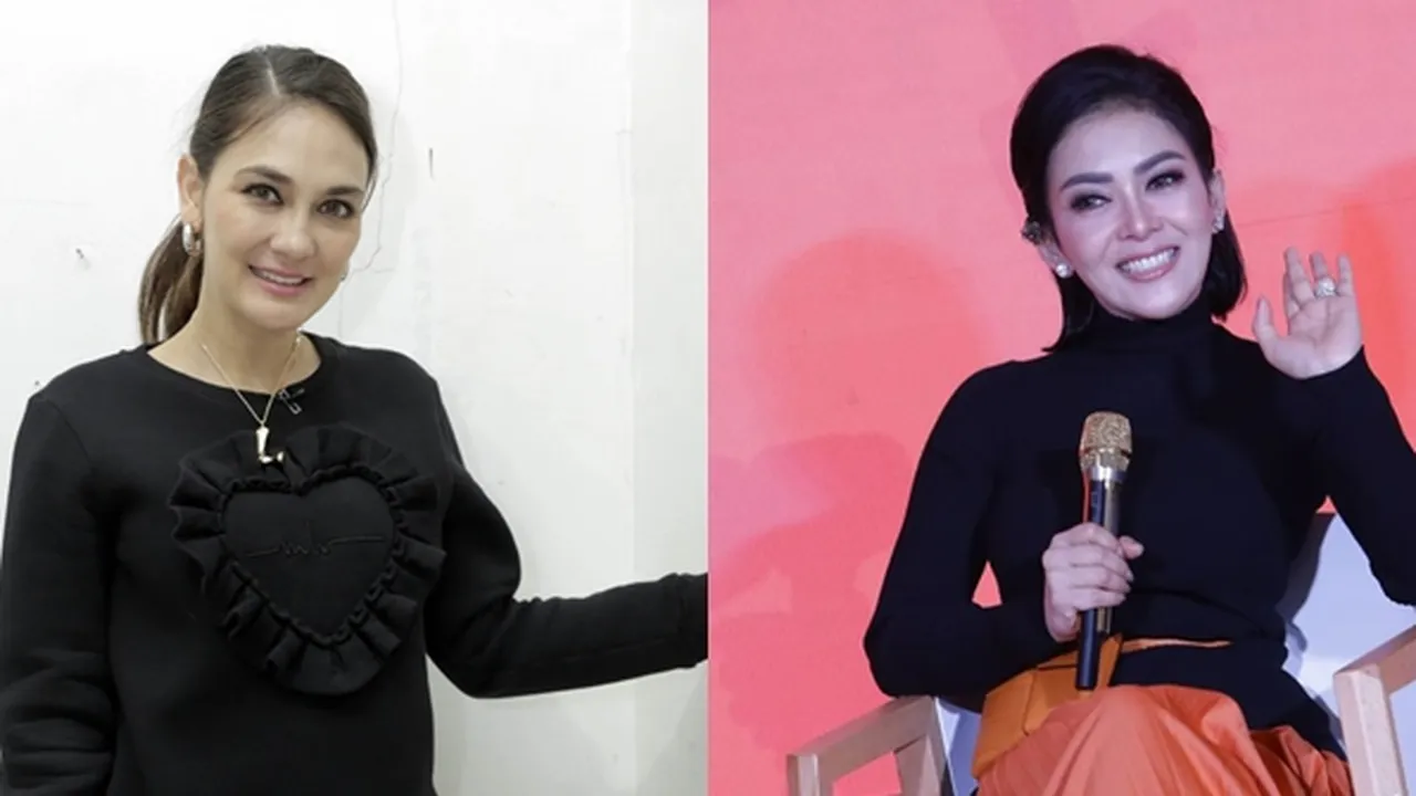 Luna Maya dan Syahrini Kembar Pakai Hitam Putih Chanel, Siapa Lebih Keren? Luna Maya dan Syahrini Kembar Pakai Hitam Putih Chanel, Siapa Lebih Keren?