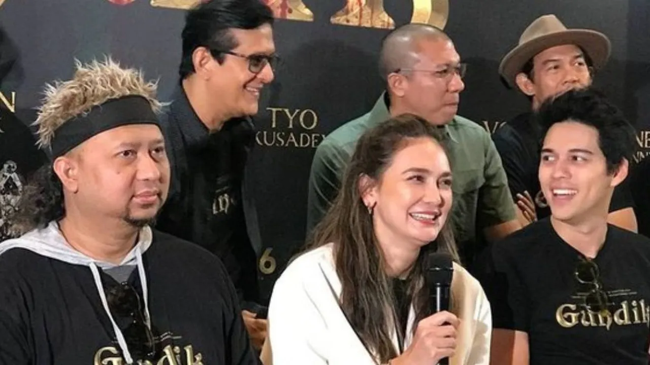 Luna Maya Tak Mempermasalahkan Adegan Maxime Bouttier dengan Ratu Sofya di Film 'GUNDIK'