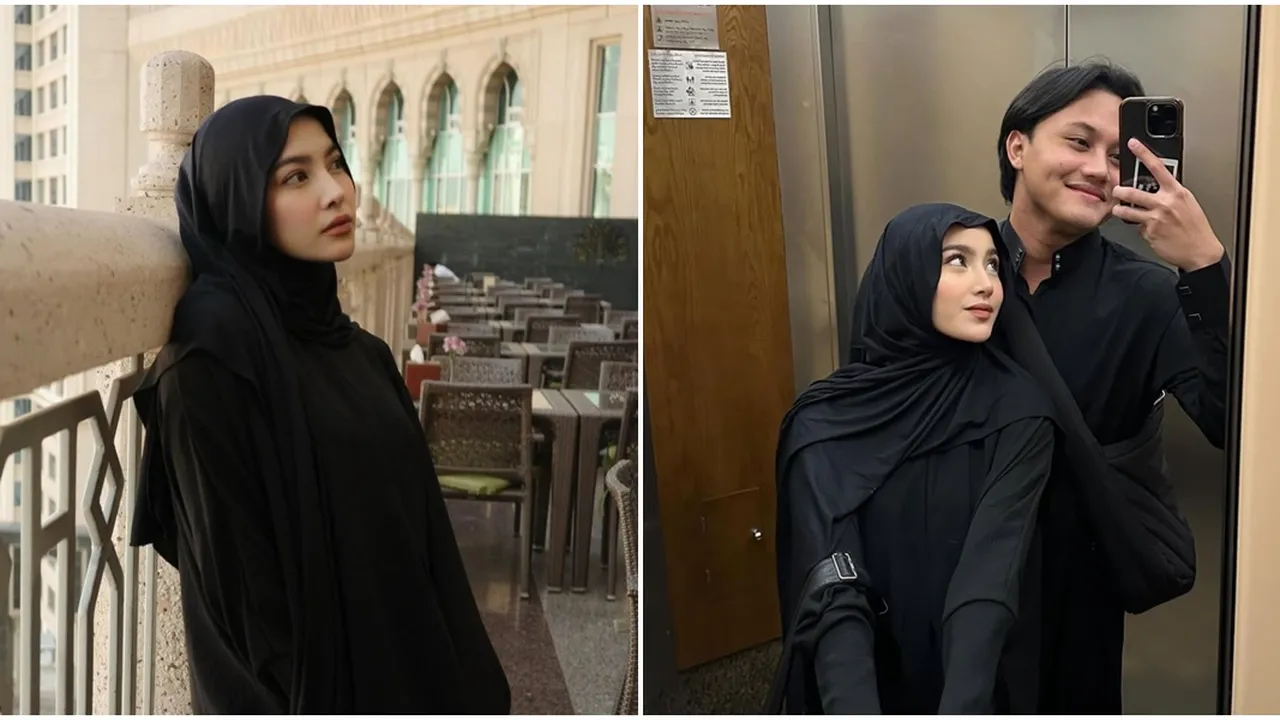 Mahalini Berhijab Saat Umrah, Penampilan Cantiknya Jadi Sorotan Netizen