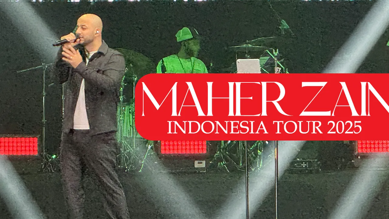 Maher Zain & Harris J Getarkan Surabaya: Konser Penuh Haru Dari Dua Musisi Dunia