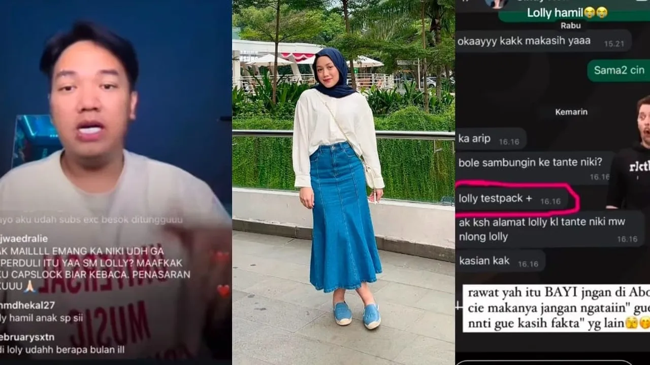 Mail Sebut Loly Hamil, Ini Kata Nikita Mirzani - Dia Begitu Untuk Membela Diri