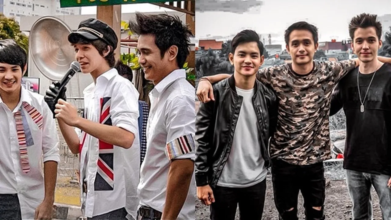 Main Bareng di 'ANAK BAND', Begini 9 Potret Reuni The Junas Monkey yang Kini Sama-Sama Punya Istri