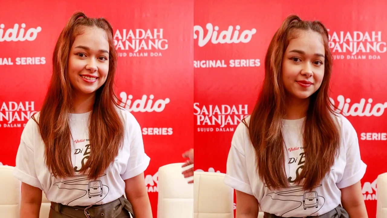 Main Serial 'DI BULAN SUCI INI', Rebecca Klopper Jadi Ketularan Jokes Bapak-Bapak