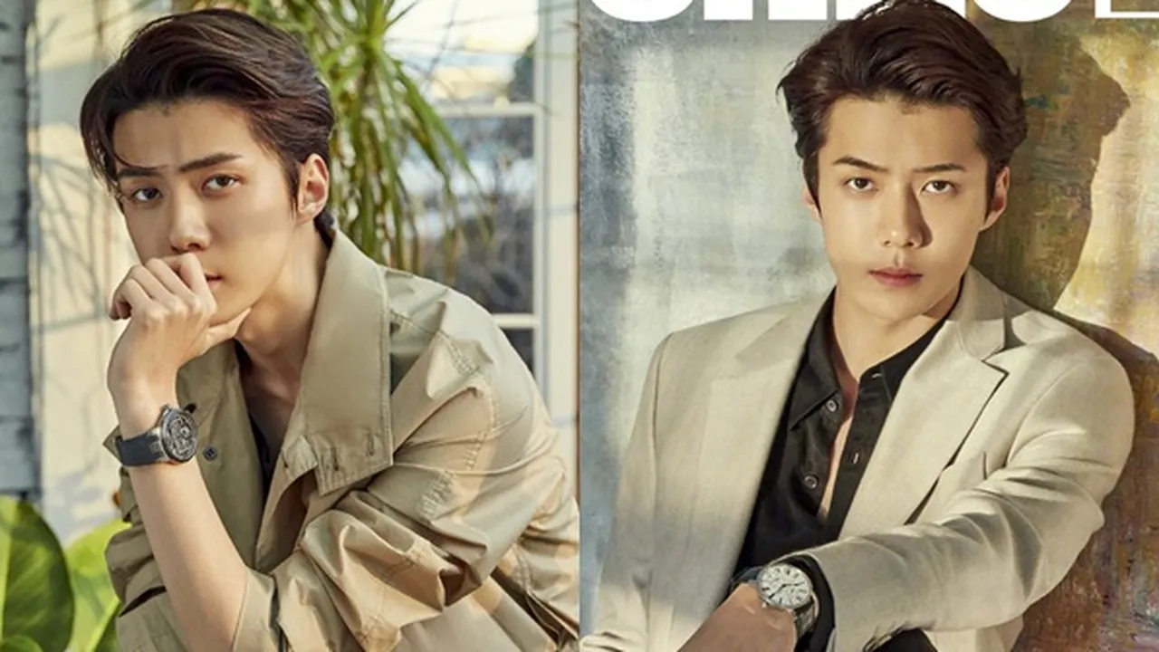 Majalah Dengan Cover Sehun EXO, Sold Out Dalam Waktu Cuma 1 Detik