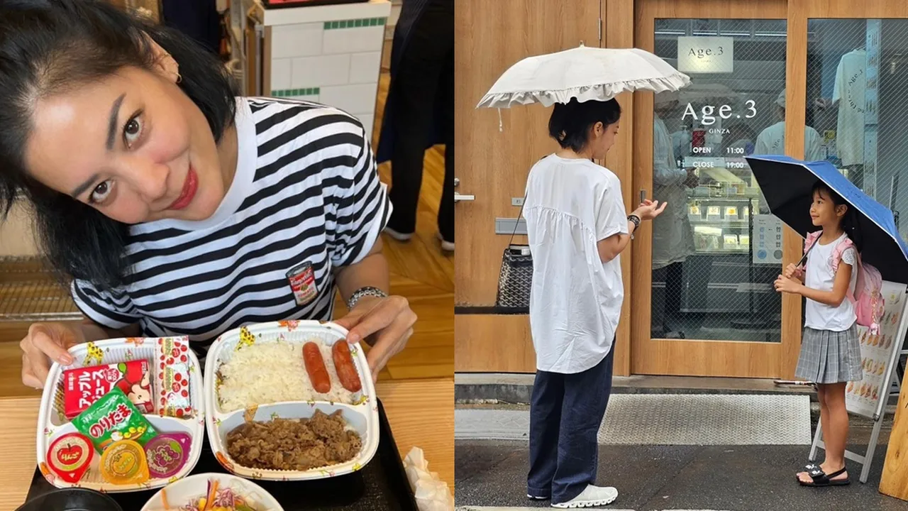 Makan Terus, Ini Potret Lulu Tobing Asyik Kulineran di Jepang