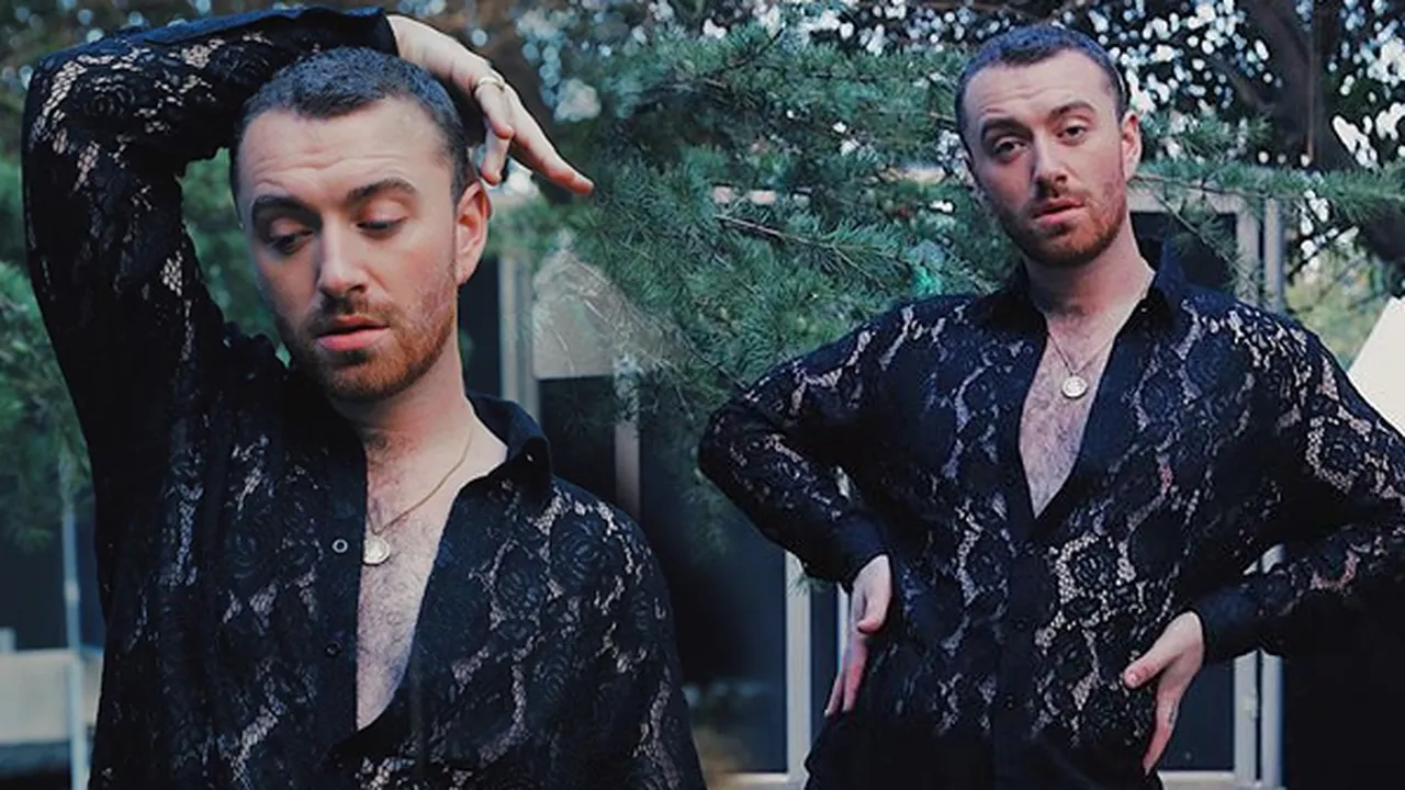Makin Berani, Sam Smith Pamer Foto Wajahnya yang Dipoles Makeup