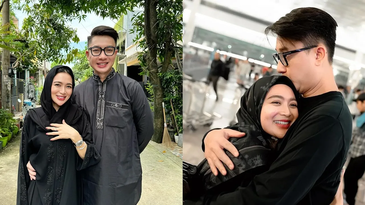 Makin Lengket, Ini Potret Wika Salim dengan Max Adam sang Kekasih - Rayakan Lebaran Bareng