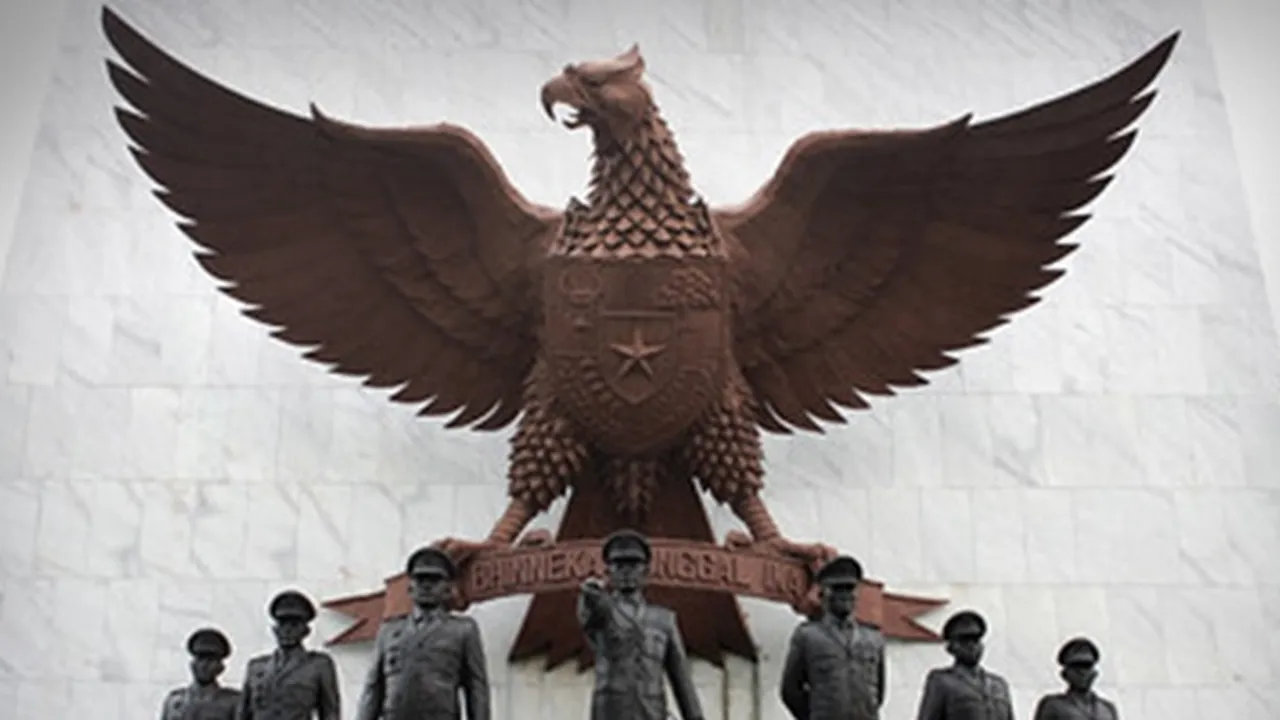 Makna Garuda Pancasila sebagai Lambang Negara, Inilah Penjelasan Setiap Simbolnya